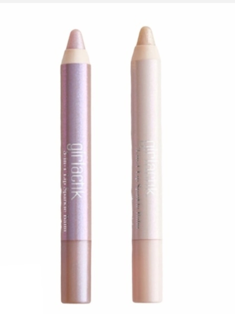 Girlactik 3-1 Lip Sparkle Balm Duo In Twinkle & Periwinkle